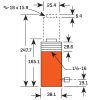 POWERTEAM HYDRAULIC CYLINDER | 5 TON | 3" ( 82.6mm ) STROKE